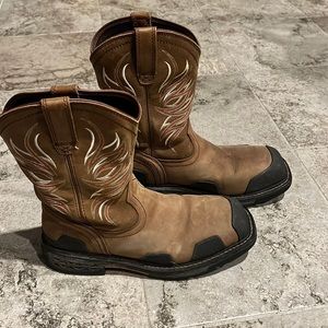 Ariat OverDrive Wide Square Toe Composite Toe Work Boot